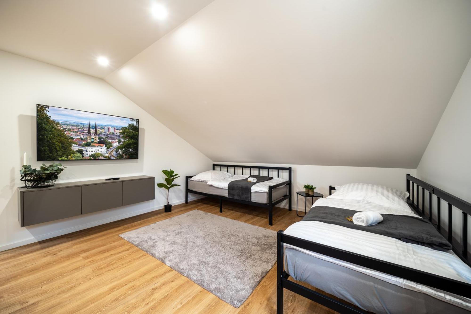 Apartment Milse - Modern. Stylisch Bielefeld Exterior foto